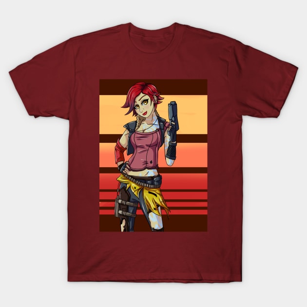 Borderlands Lilith T-Shirt by SakuraDragon